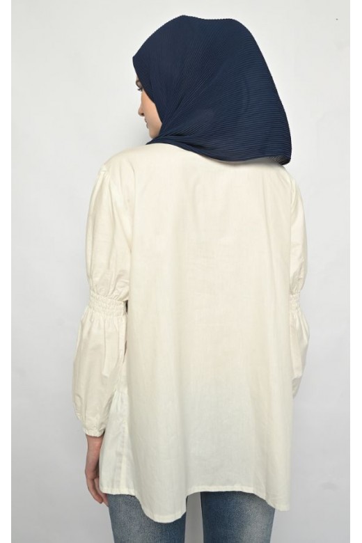 Pasmina Plisket Cerutti Navy